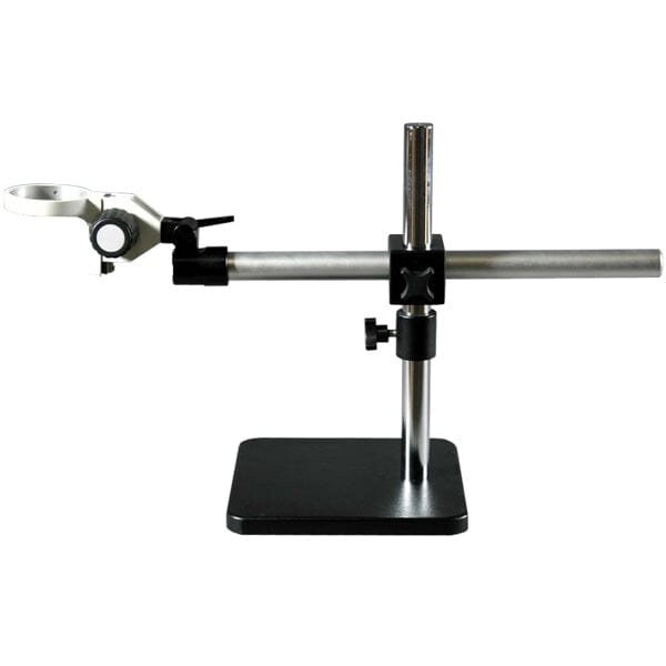AmScope TS100 Extra-Large Microscope Stand – Heavy Duty Cast Steel Base For Stereo Microscopes